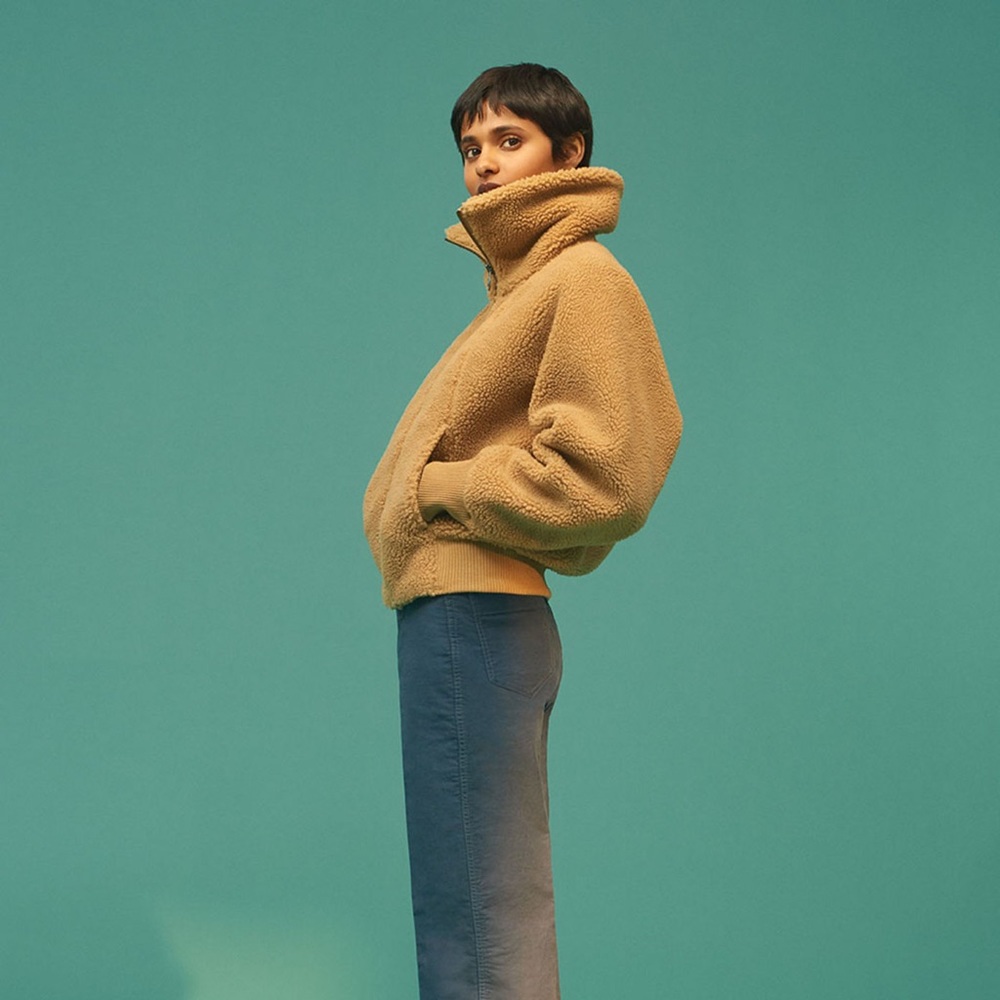 Uniqlo U Fleece Long Sleeved Blouson - XS - Picture 7 of 8